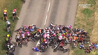 Obrovská nehoda počas Tour de France Femmes 2022