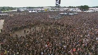 Stena smrti počas koncertu skupiny Exodus