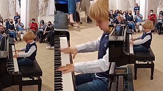 Úžasné vystúpenie 5-ročného pianového virtuóza menom Alberto Cartuccia Cingola