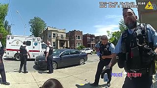 Jerome Halsey (27) a prestrelka s políciou (USA, Chicago)