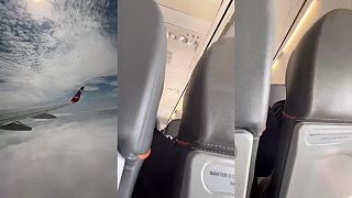 Pasažierka natočila, ako lietadlu vybuchla turbína, museli núdzovo pristáť!