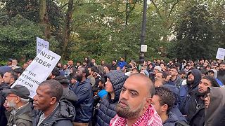 Londýnčania si prišli zakričať, protestovali proti bombardovaniu pásma Gazy
