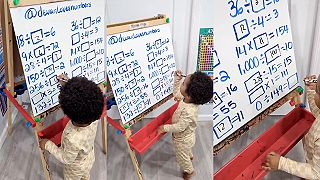 2-ročný chlapček rieši z hlavy jednoduché aritmetické operácie