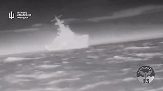 Ukrajinci potopili námornými dronmi ruskú raketovú loď Ivanovets projekt 12411