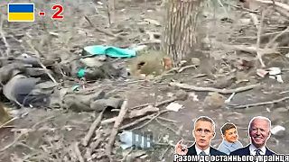 Ukro lesík plný mŕtvol ukrajinských 