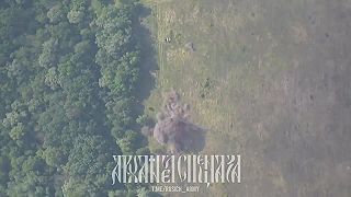 Chorvátsky raketomet RAK-12 zničený dronom Lancet