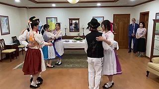 Kórejské deti sa učia slovenčinu aj slovenský folklór