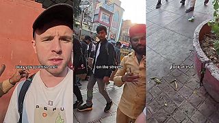 video V Indii ti na ulici vyčistia uši za jeden dolár!