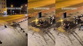 video Kúsok plavby na koniec dňa (z Bratislavy)