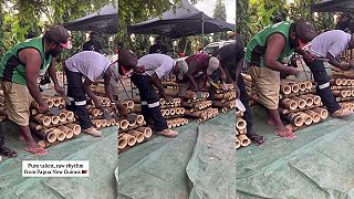 video Chlapi z Bougainville teda bubnovať vedia