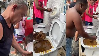 video Choď si nabrať zo záchoda a je tam potom aj pisoár! (Brazília)