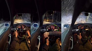 video Ja som skúsený drifter, pozerajte ako zvládam sneh!