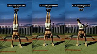 video Natočíš ma, ako robím stojku na rukách?