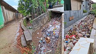 video Keď v Indonézii zaprší, do morí sa dostanú stovky ton plastov