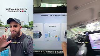video V čínskom meste Šen-čen si viete objedať taxi bez šoféra