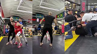 video Arogantný influencer v čiernom vyzval do ringu boxera (NESER KOHO NEPOZNÁŠ)