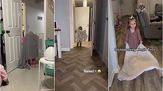 video Keď deti predvádzajú kúzlo zmiznutia