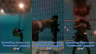video Potrebuješ zaostriť pod vodou a nemáš okuliare? Použi dlane a nos!