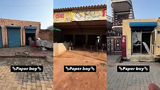 video Dlhé roky roznáša noviny, hádže ich s vysokou presnosťou