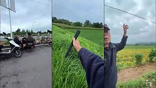 video Čínsky muž sa rozhodol, že natočí kreatívne video