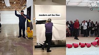 video Moderné akože „umenie” v skutočnosti