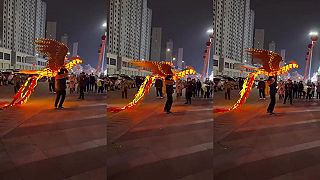 video V Číne vzlietol legendárny vták Fénix!