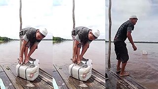 video Inžinier predstavuje svoj najnovší produkt na chodenie po vode