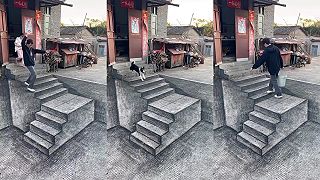 video Máme nové schody, dávaj pozor!