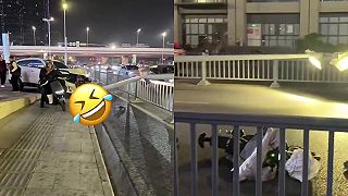 video Riadiš motorku a oči nepoužívaš?