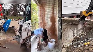 video Momenty, keď sa stavbárom a montérom „darilo”