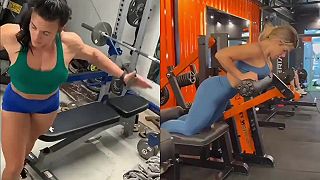 video Keď sa ženám vo fitness centre nedarí