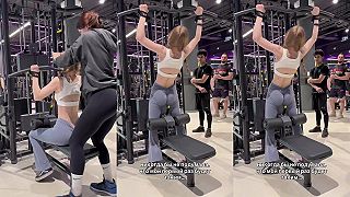 video Mladá Ruska zažila prvý anál vo fitku