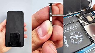 video Profesionálna výmena batérie mobilu Apple iPhone 13