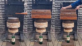 video Koľko unesie taká Jameson fľaša?