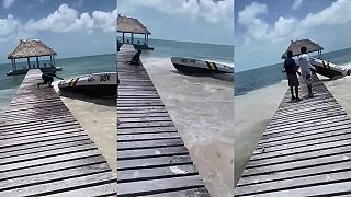 video Motorový čln nebol spokojný s kapitánom a tak začal „vystrájať”