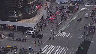 video Streľba na Times Square v New Yorku vyvolala paniku, podozrivého zatkli