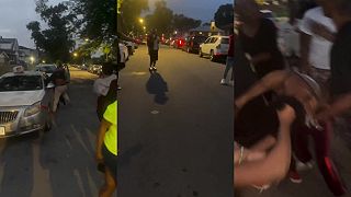video Dobrá nálada na predmestí Chicaga, vraj sa pohádali kvôli grilovaným krídelkám