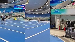 video Medzičasom na pretekoch humanoidných robotov