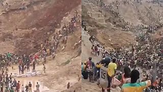 video Zosuv v ilegálnej zlatej bani v Afrike: Zahynulo najmenej 100 ľudí