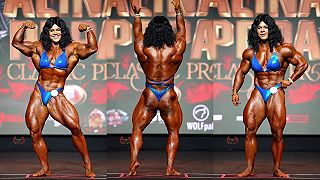 video Anastasia Korableva na súťaži IFBB ALINA POPA CLASSIC PRO 2026