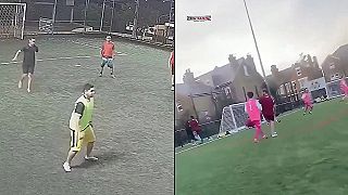 video Keď je futbalista minimálne o triedu lepší ako jeho protihráči