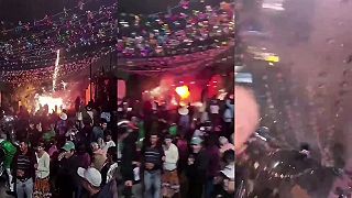 video Výbuch pyrotechniky na náboženskom festivale v Mexiku zranil 15 ľudí