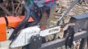 video Zlepšovák na pílenie dreva motorovou pílou