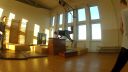 FReerunink and parkour in gym