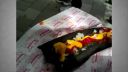 Čierny hot - dog