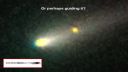 UFO zachytené za kométou ISON.