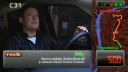 Blbec v taxiku !!