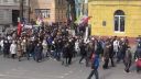 Prorusky miting v ukrajinskem meste Odessa proti fasismu a bande