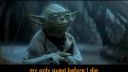 Disney Star wars - Yoda trénuje Luka