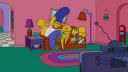 video Simpsonovci (francúzska gaučová scéna)